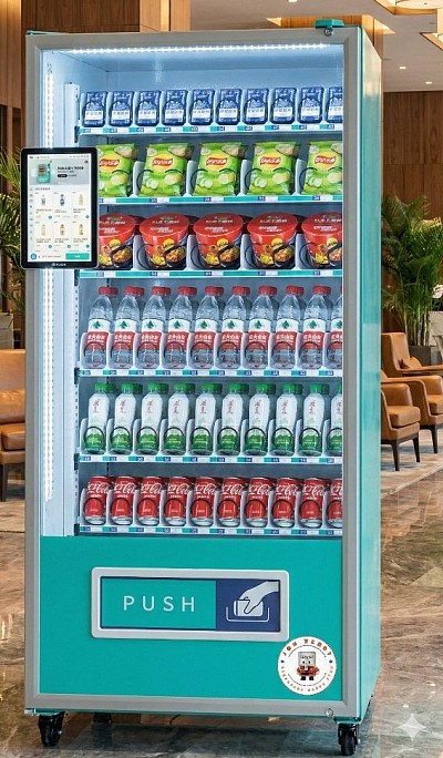 Our lite model vending machine JV-SM-N60-S10 enable you to start a vending machine business within your budget. It comes with 10