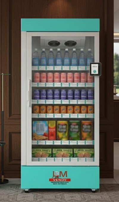 The modern AI Vending Machine JV-SM-AI-520 enable you to make your sales boost of 1.5x.