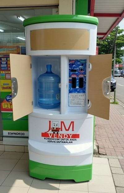 A low start-up cost Drinking Water ATM Machine JV-MA-200 which can ensure you generate your passive income every days